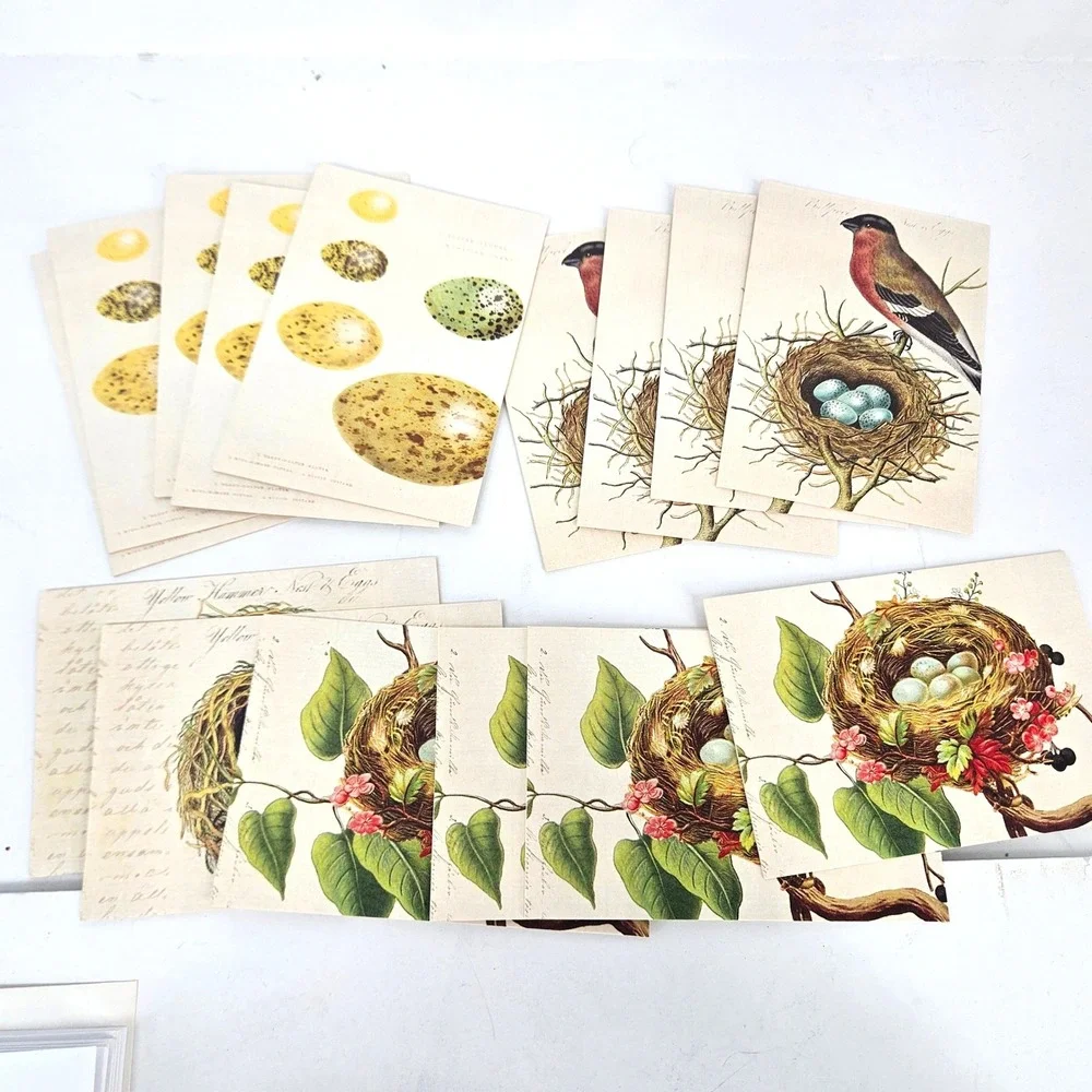 Vintage Art Greeting Cards + Ansel Adams Postcard Book‎ lot of 4 partial sets